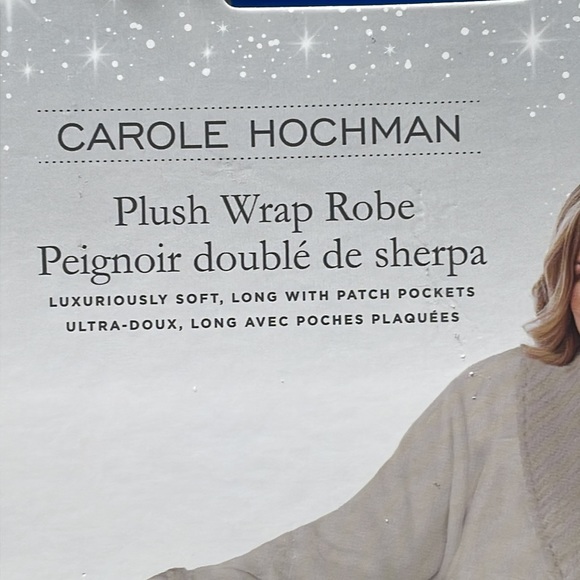 Carole Hochman - Ladies’ Plush Wrap Robe - Picture 3 of 4